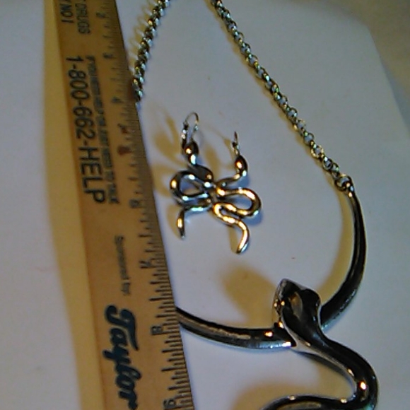 Nwt Snake Necklace and Earrings Set - Picture 11 of 14